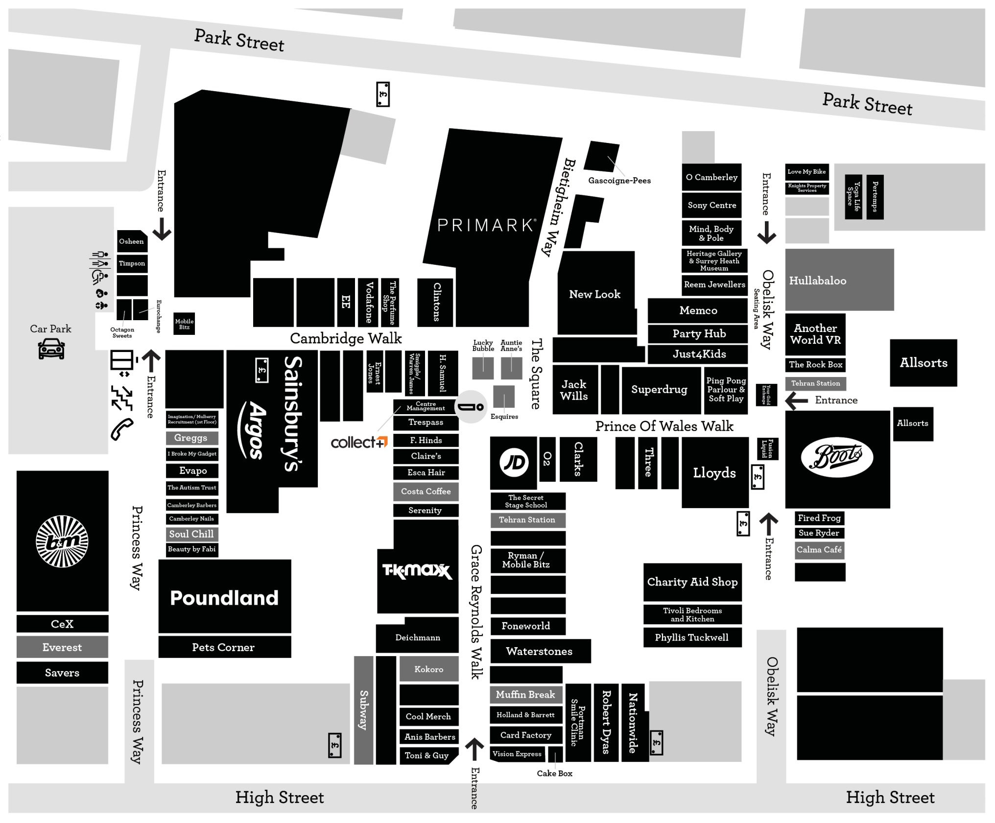 Swindon Designer Outlet Floor 1